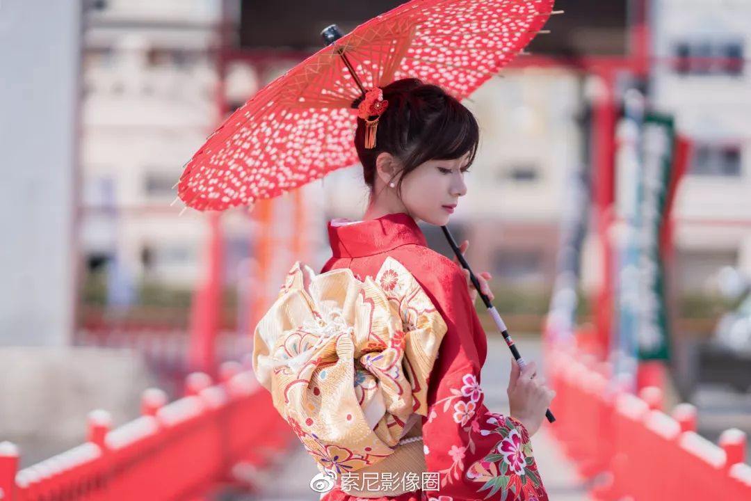 使用索尼A7R3与SEL85F14GM 拍摄振袖和服