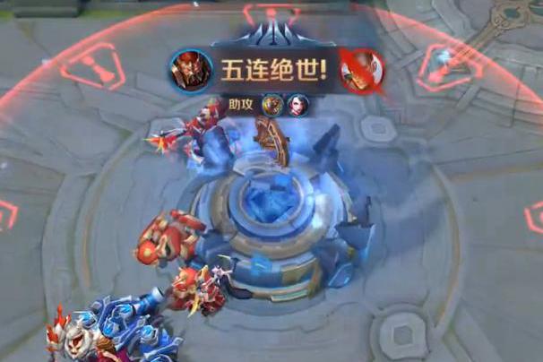 国服第一典韦反甲出装血虐王者局,五杀绝世一