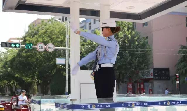 陇西最美女交警！