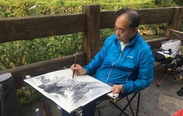 中国水墨画院重庆写生团