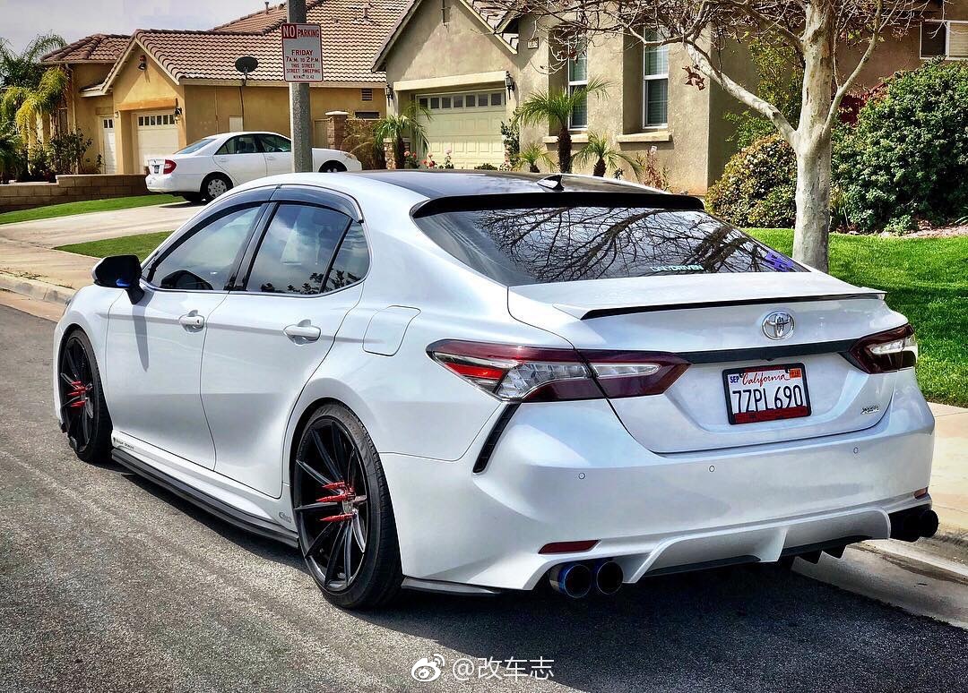 2018款丰田凯美瑞XSE运动版改装案例!by xse_steady_新浪看点