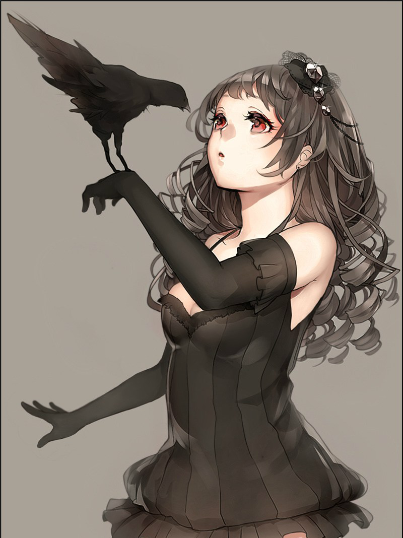 十二星座对应的十二位动漫长手套美女，萌萌哒的白羊座