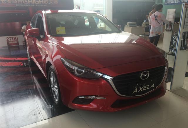 马自达唯一一款月销量过万的车，是2017款昂克赛拉？