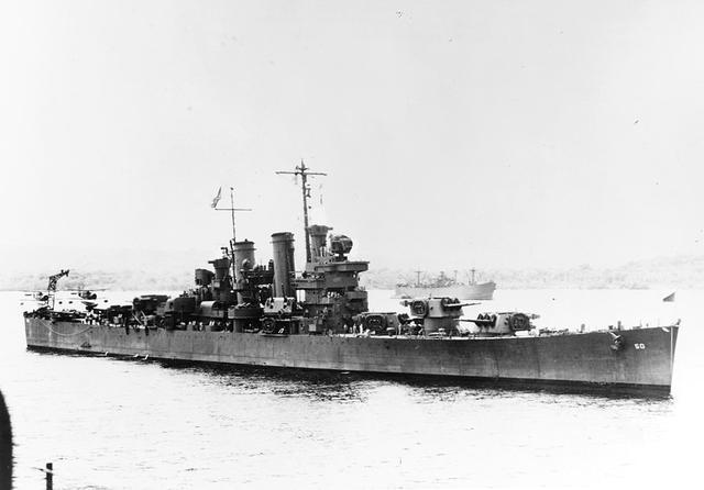 二战中美国在太平洋战场上损失多少艘巡洋舰