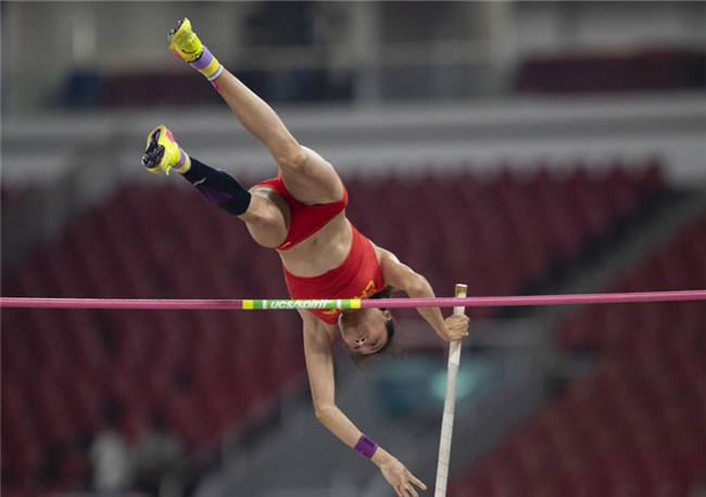 李玲4米60夺女子撑杆跳金牌,中国六届亚运会全满贯