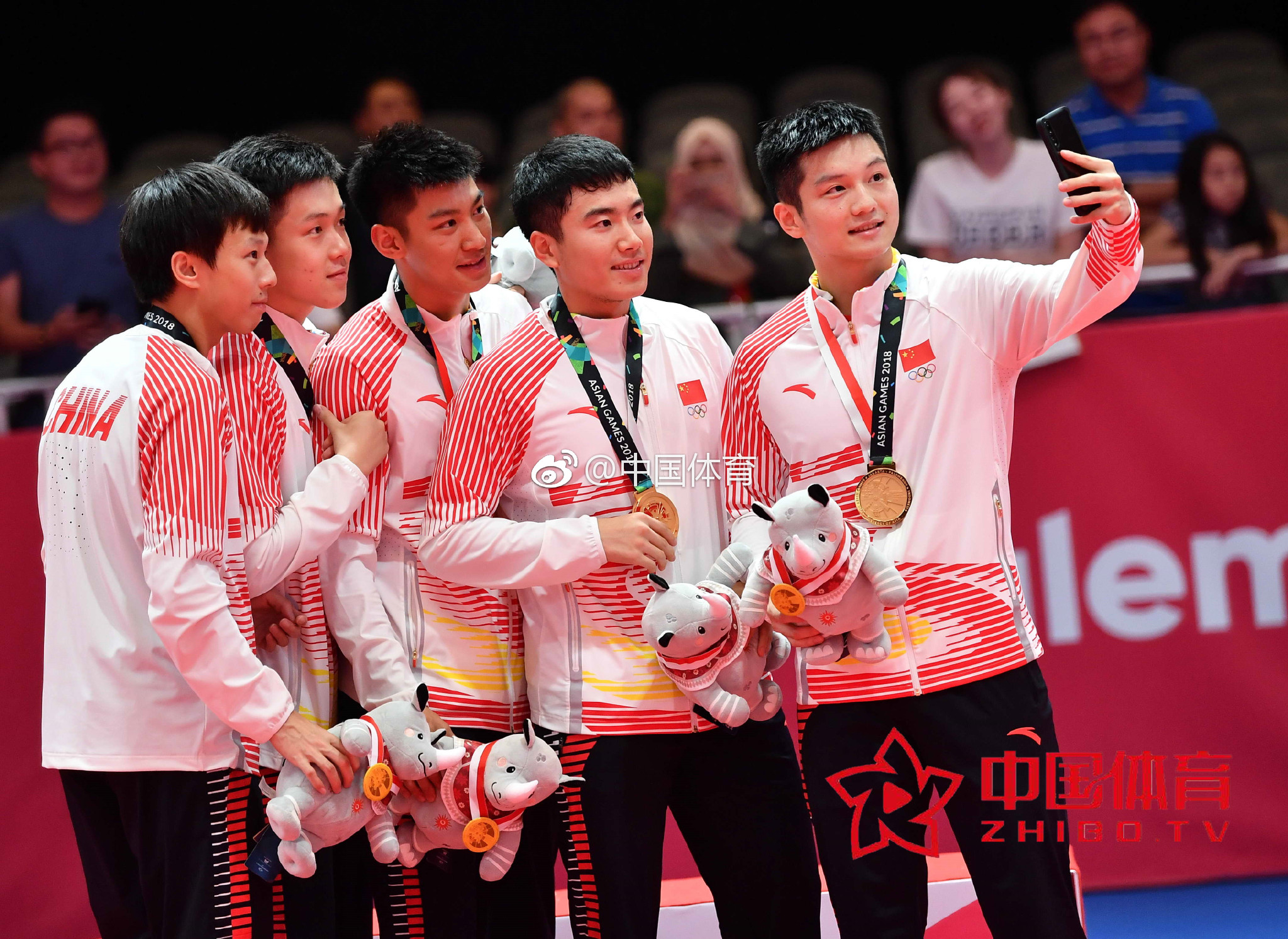 2018雅加达亚运会,中国队乒乓球男女团 冠军!