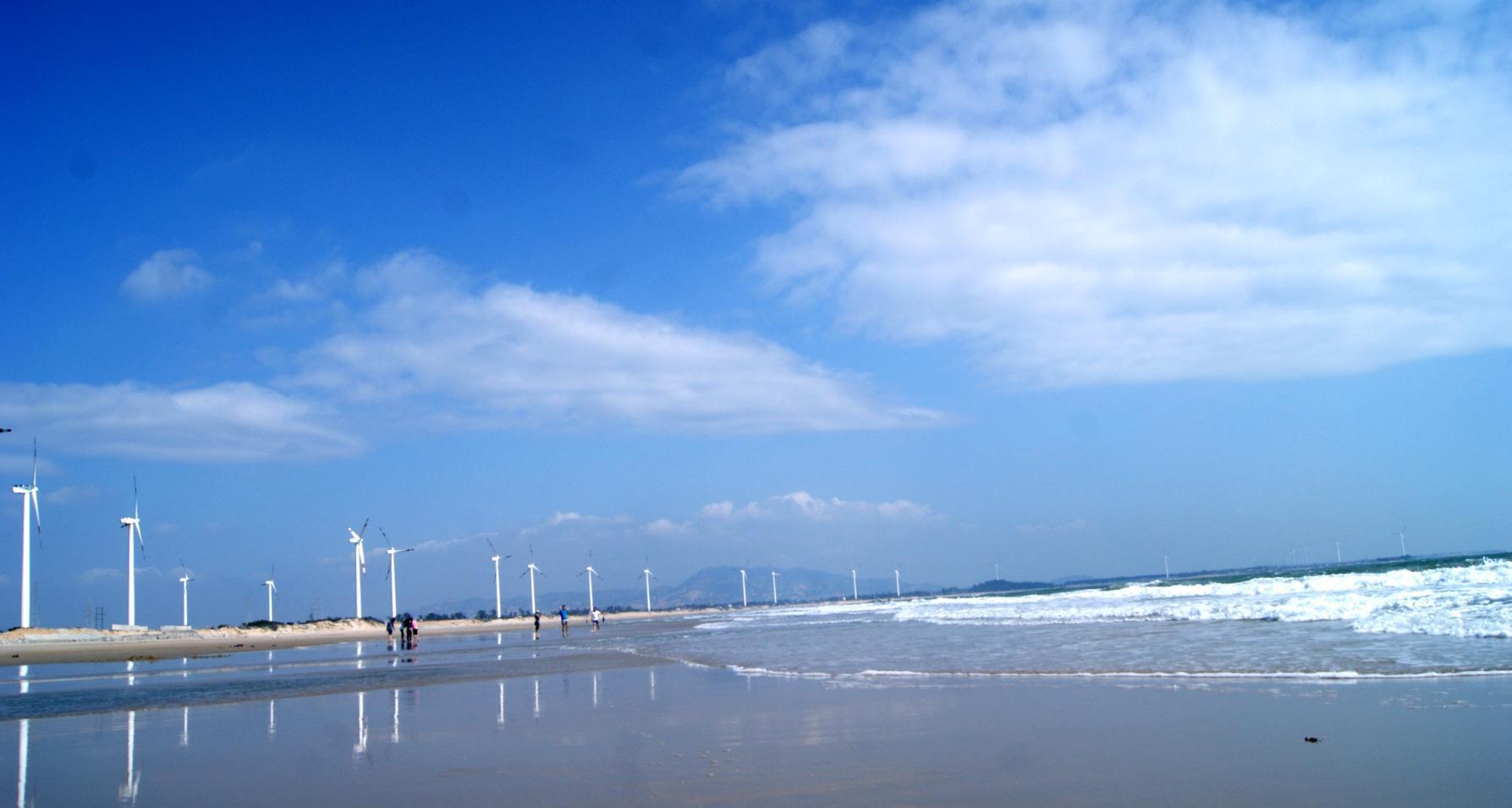 中国最干净的海滩之一