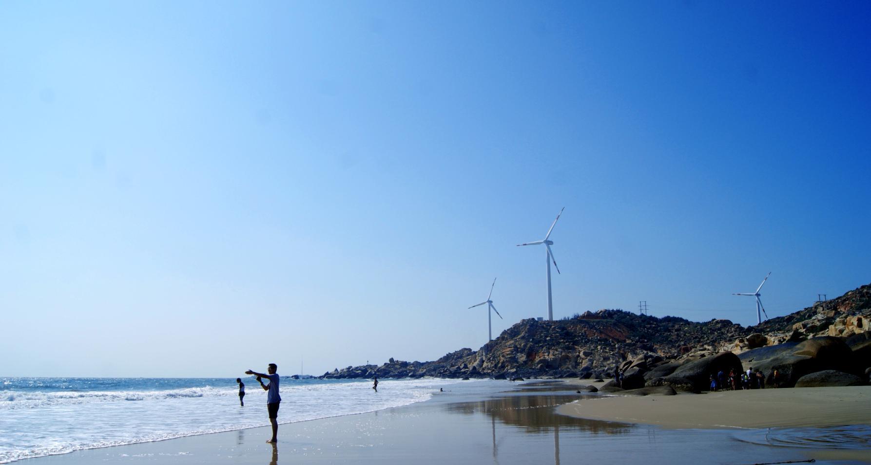 中国最干净的海滩之一