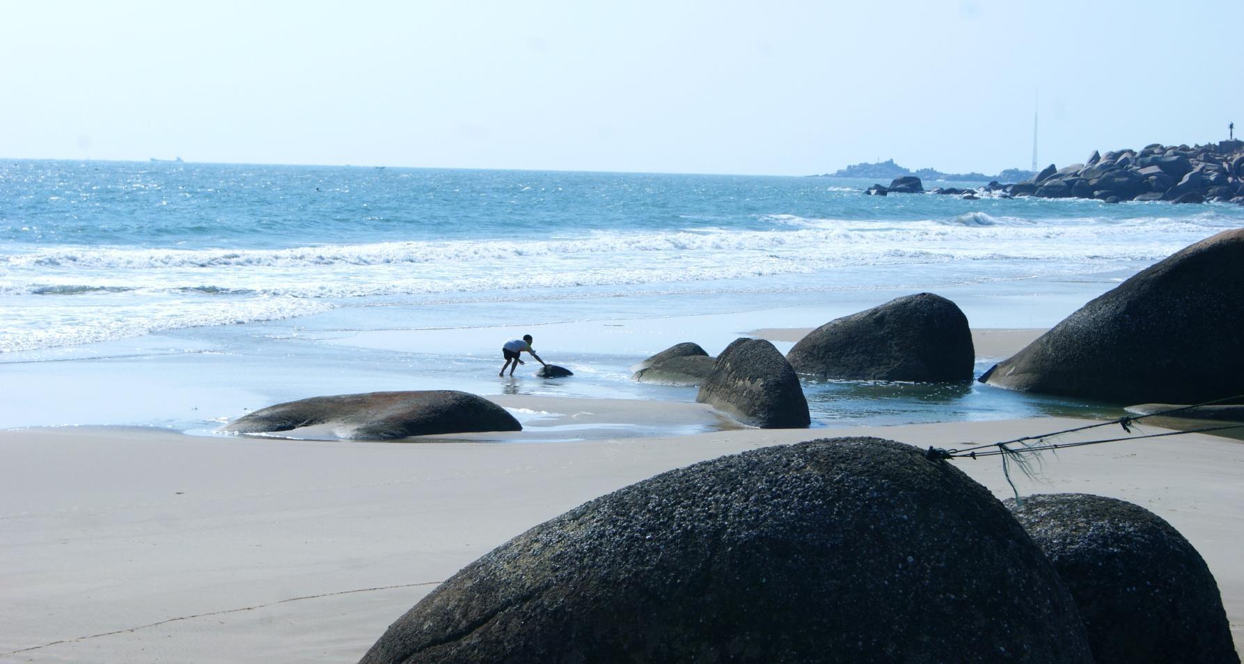 中国最干净的海滩之一