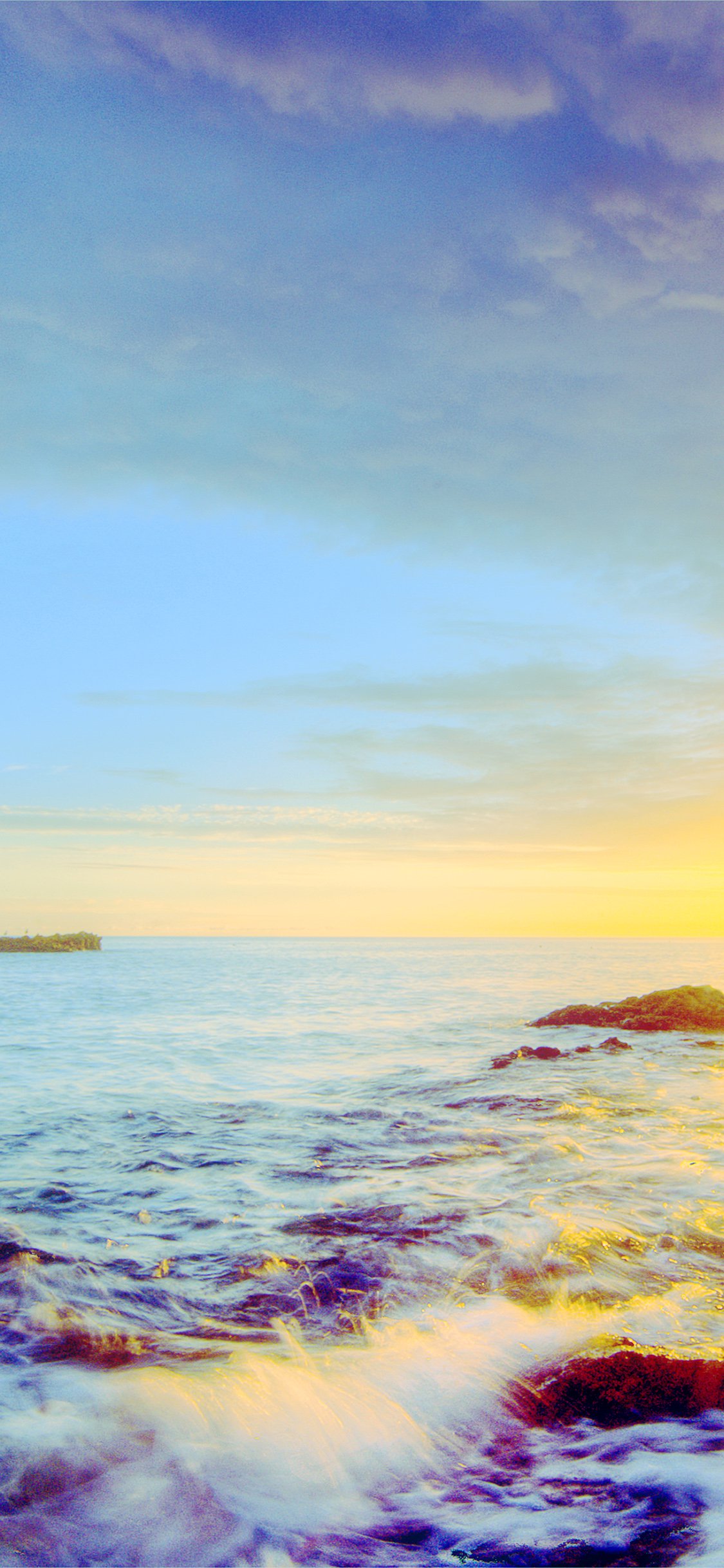 iPhone X尺寸 天空、风景 高清无水印手机壁纸