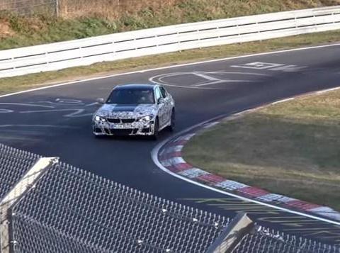 宝马全新M3路试谍照曝光 动力或超500马力