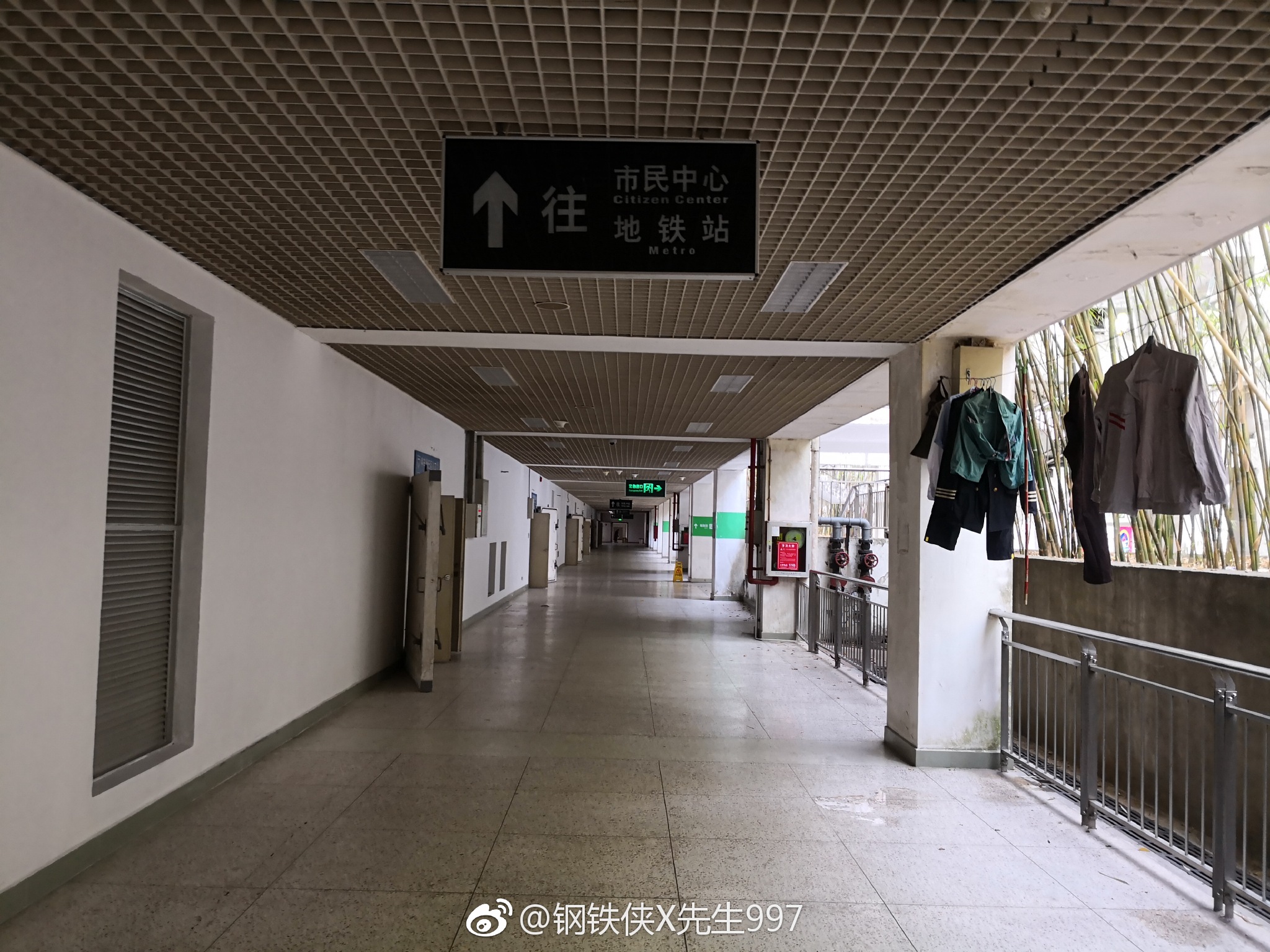 今日去深圳市民中心办事停车,试着从随意一个