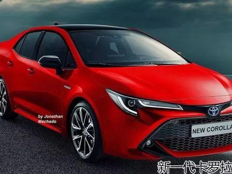 全新一代卡罗拉改走“犀利风”，思域还能逍遥多久？