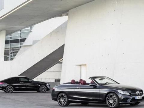 奔驰新款C级轿跑/敞篷版官图 纽约车展首发