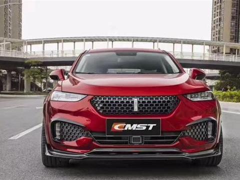 居然把长城VV7改成跑车了，装上“飞机尾翼”，就是再加5万都值