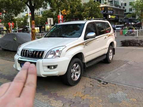 实拍08款丰田普拉多，车主表示：川藏线都去了三次