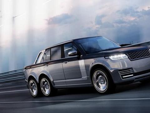 路虎揽胜这次火了，新车比奔驰更大，车长6米六轮版，史上最贵