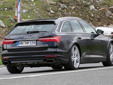 全新奥迪RS6旅行版路试谍照