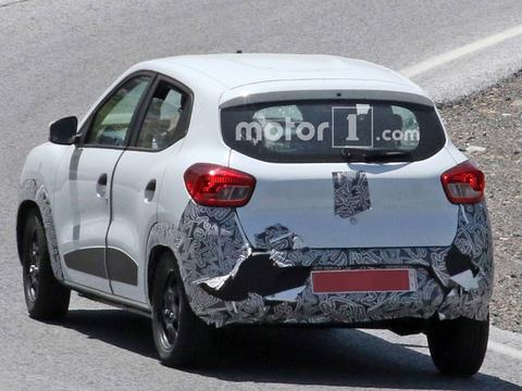 雷诺Kwid路试谍照  小型车定位