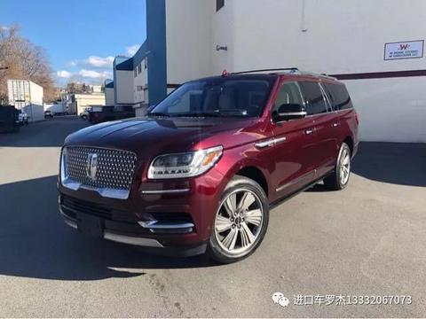 一天一车报价外观简洁超豪华气质18款林肯领航员最新配置报价行情