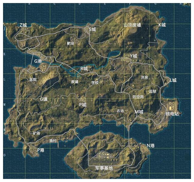 绝地求生刺激战场神秘基地幽灵岛在哪 神秘岛