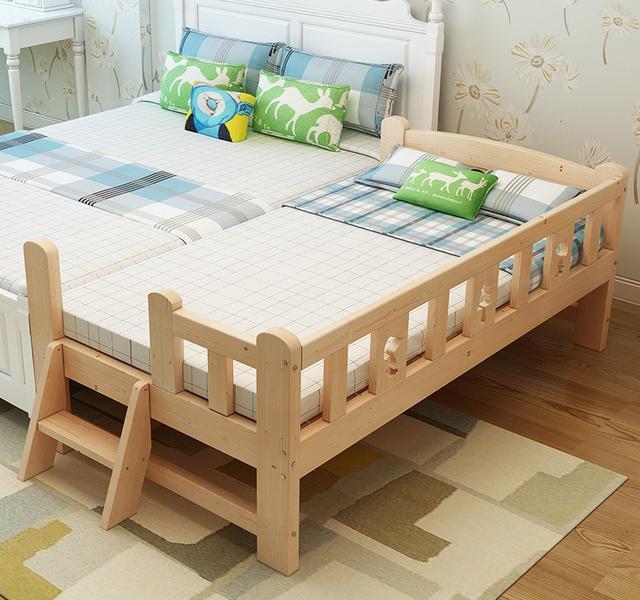 谁家还用婴儿床,今年都流行这种拼接床,安全且