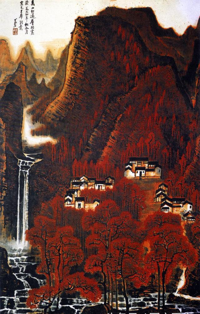 中国现代十大著名画家作品赏析(七)李可染 105幅
