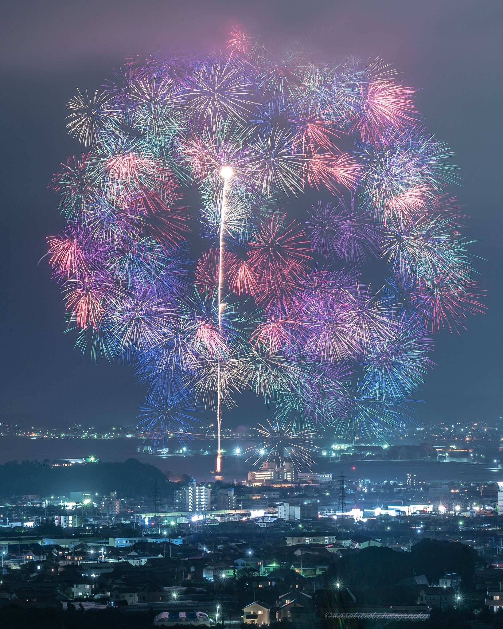 日本各地的花火大会