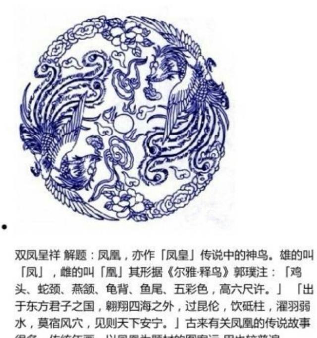 中国青花瓷上的传统图案及寓意,富含内涵的中国传统文化!