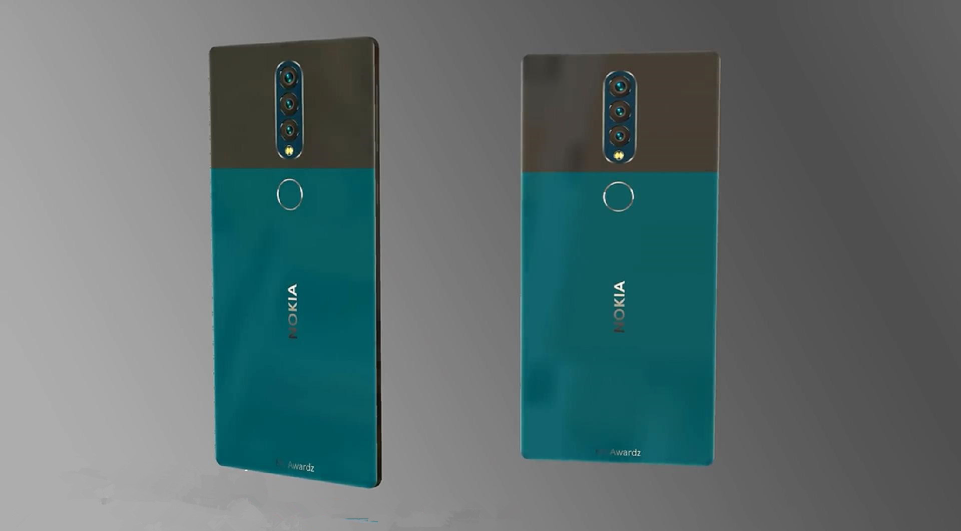 诺基亚X8概念图曝光,屏占比96%的双曲全面屏