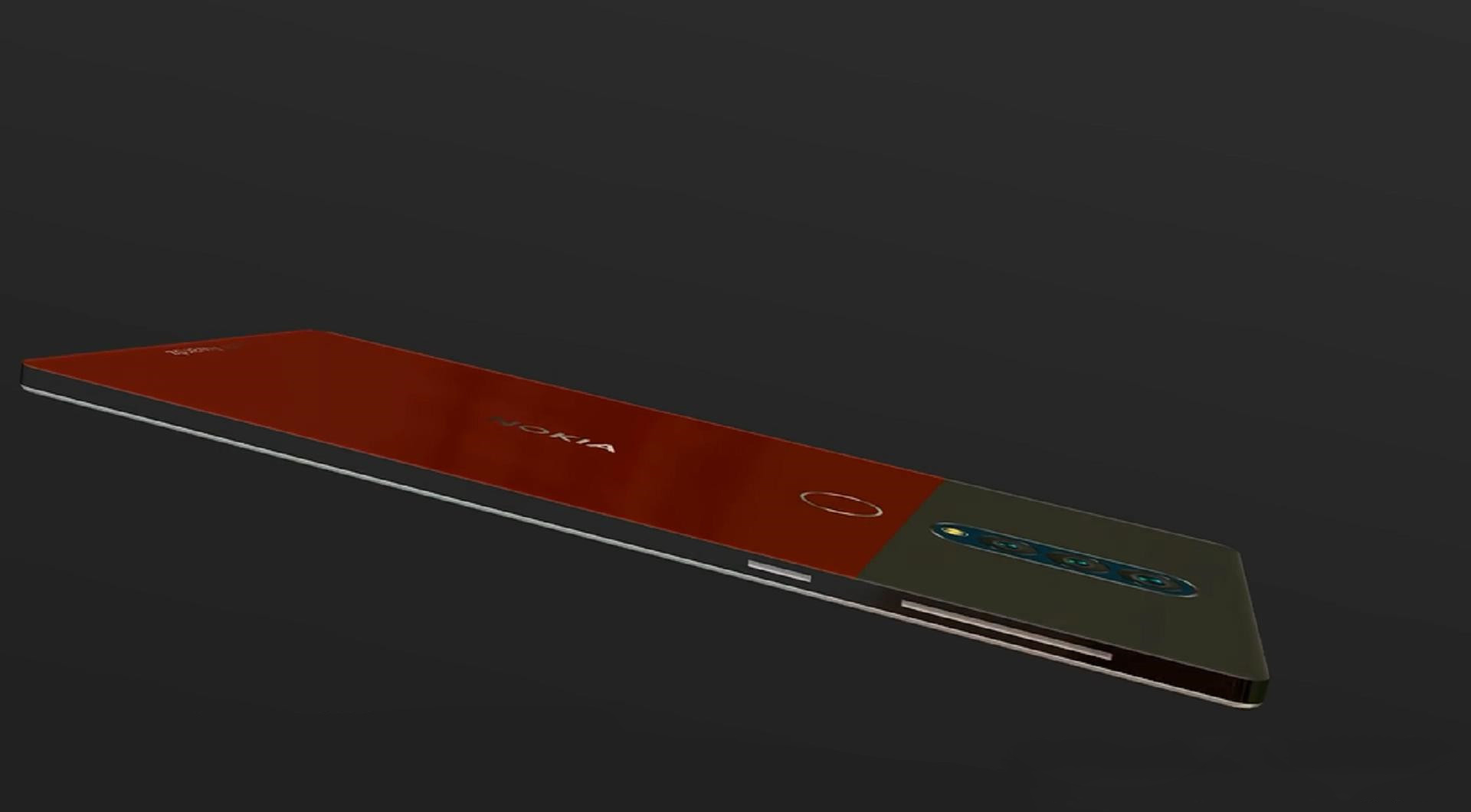 诺基亚X8概念图曝光,屏占比96%的双曲全面屏