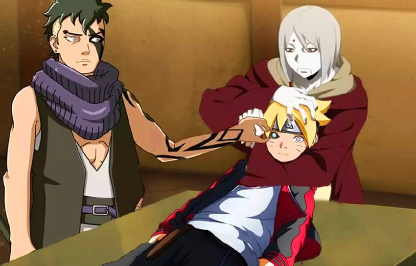 火影博人传,佐助师傅最后的礼物,净眼被抢的博人将装上写轮眼?