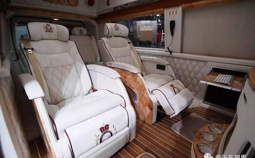 体验不一样的奢华, 全球限量的黄金版500万福特E350房车