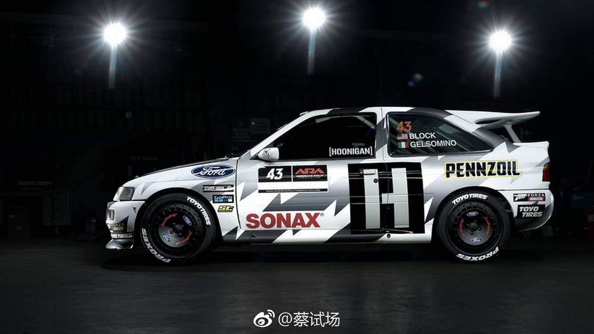 Ken Block驾福特Escort RS Cosworth重返拉力