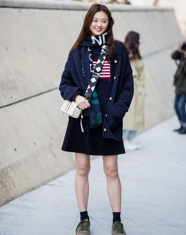 2018首尔时装周街拍总是精彩,又可以学几招穿