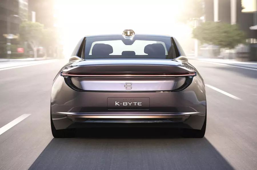 拜腾发布全新电动轿车K-Byte,除了外观啥也