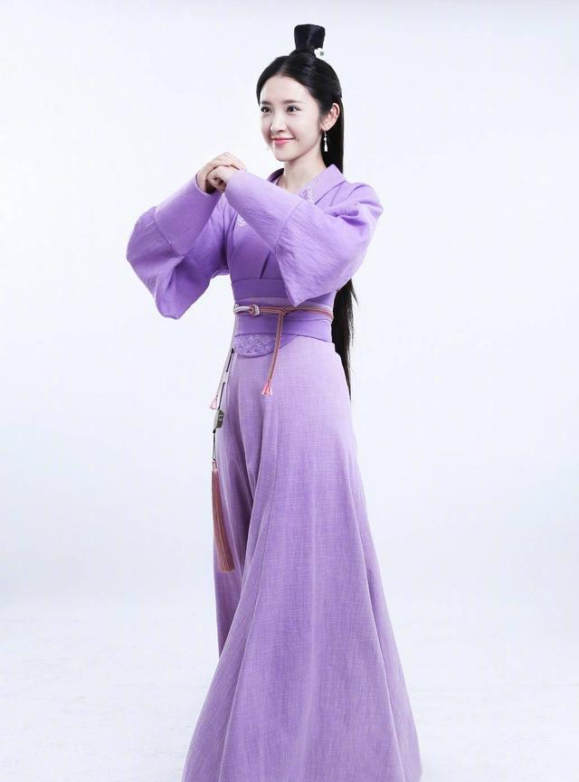 20位女星古装紫衣造型,杨紫"小葡萄",郭雪芙"流光"