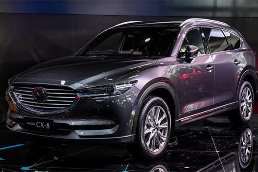 全新马自达CX-8下半年上市，轴距2930mm6座7座版本，汉兰达劲敌