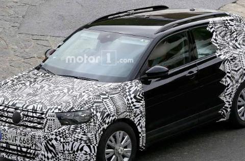 2019款大众T-Cross的谍照曝光,概念敞篷变传统五门?!