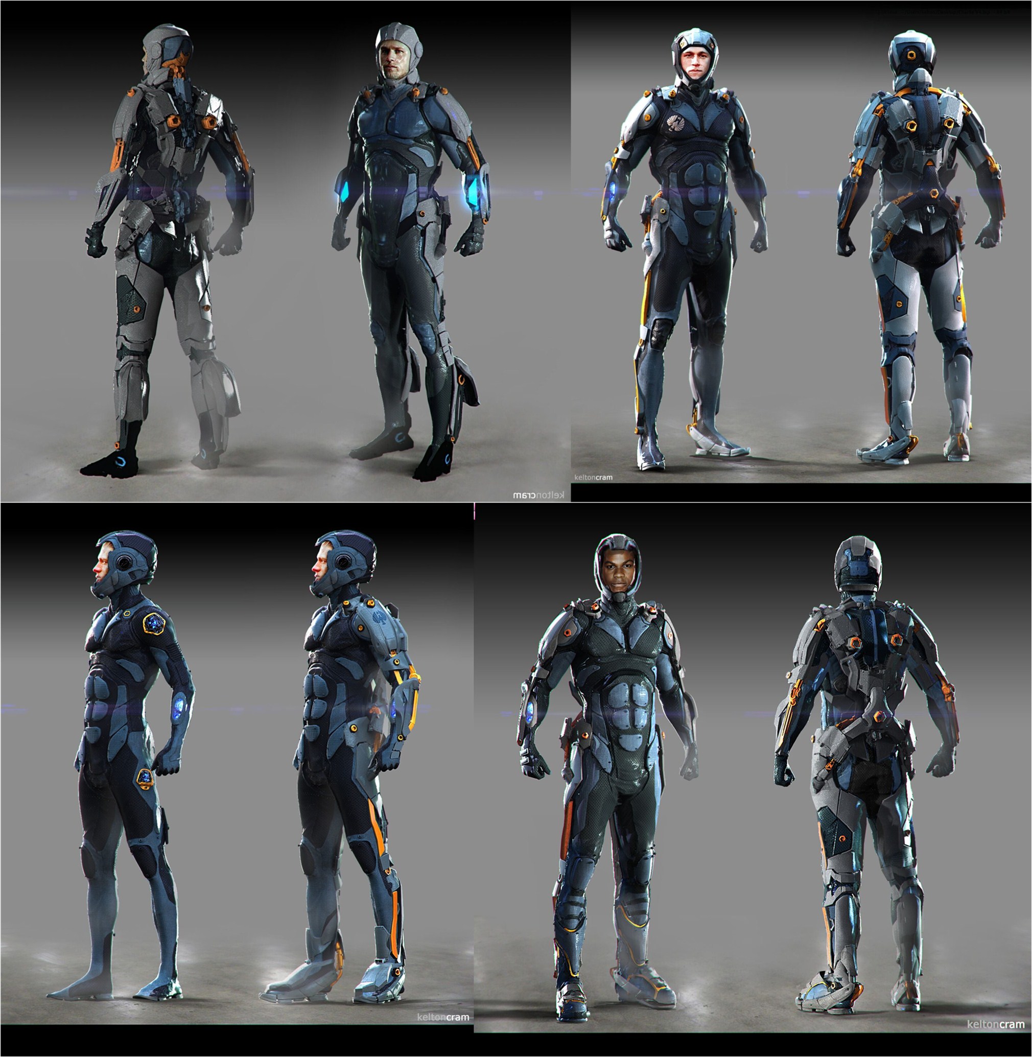 《环太平洋2》曝概念图,机甲大战超大怪兽,小机甲造型