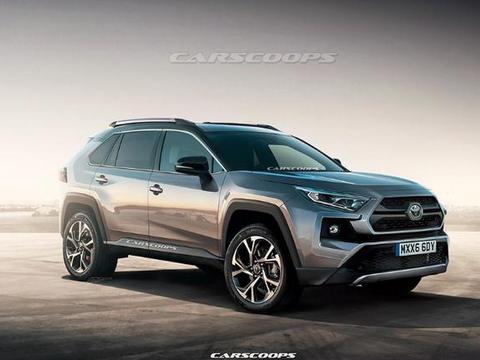 全新丰田RAV4造型提前曝光 搭2.0T发动机