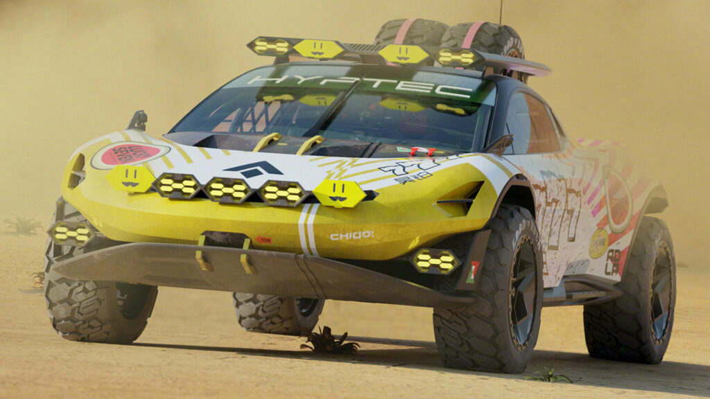 广汽发布昊铂SSRBaja概念车，超跑越野征服沙漠