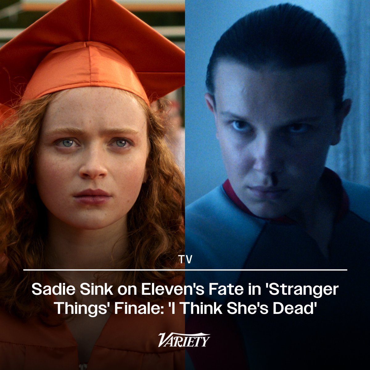 Sadie Sink称怪奇物语大结局11已死