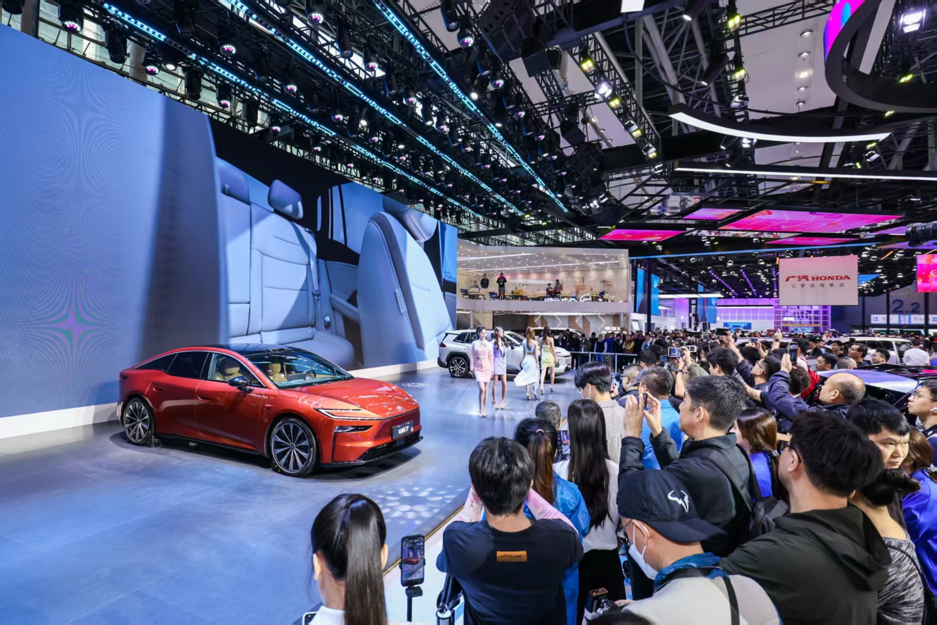 广丰铂智7广州车展引围观，合资电车实力受瞩目