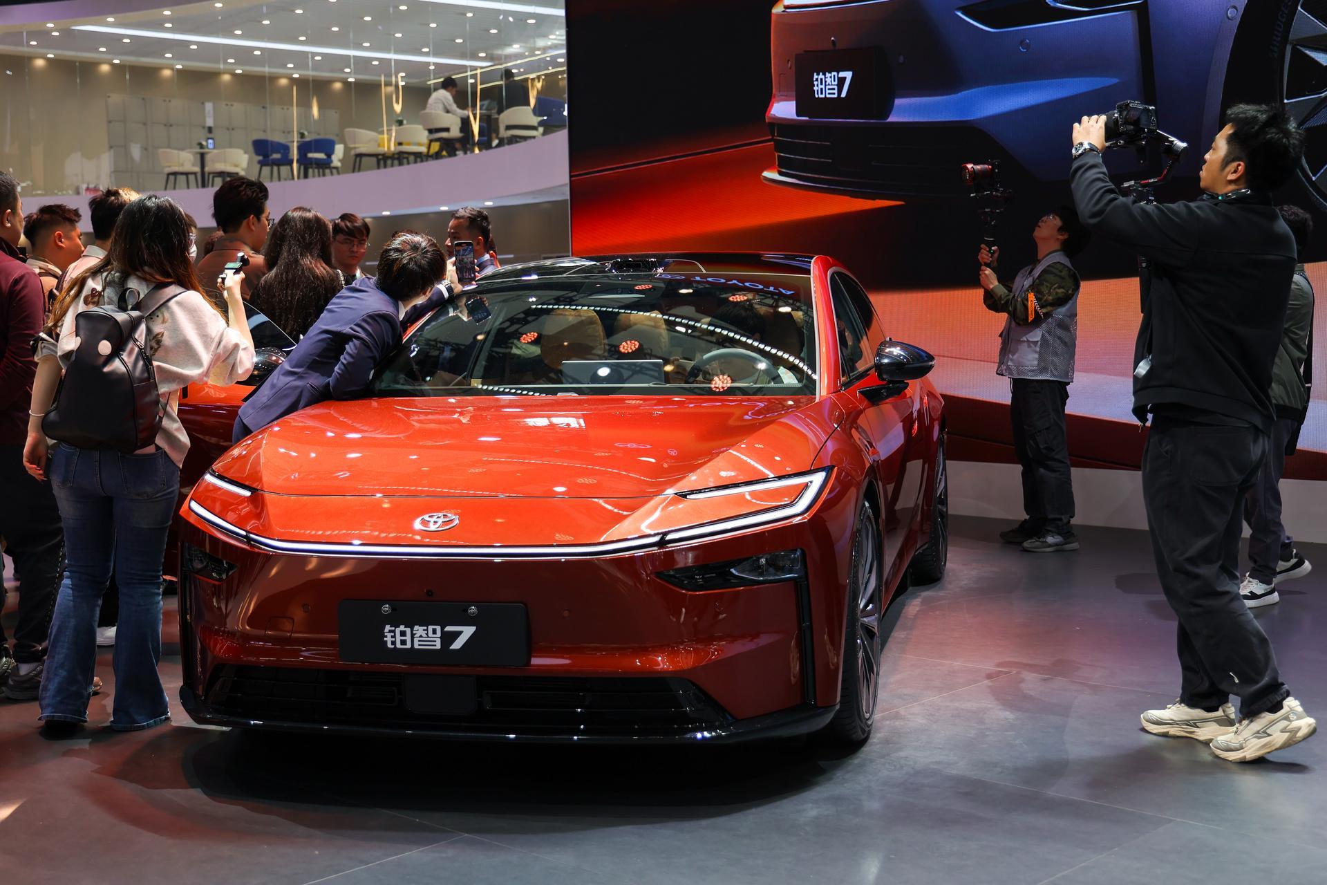 丰田铂智7广州车展定价二十万出头包购置税