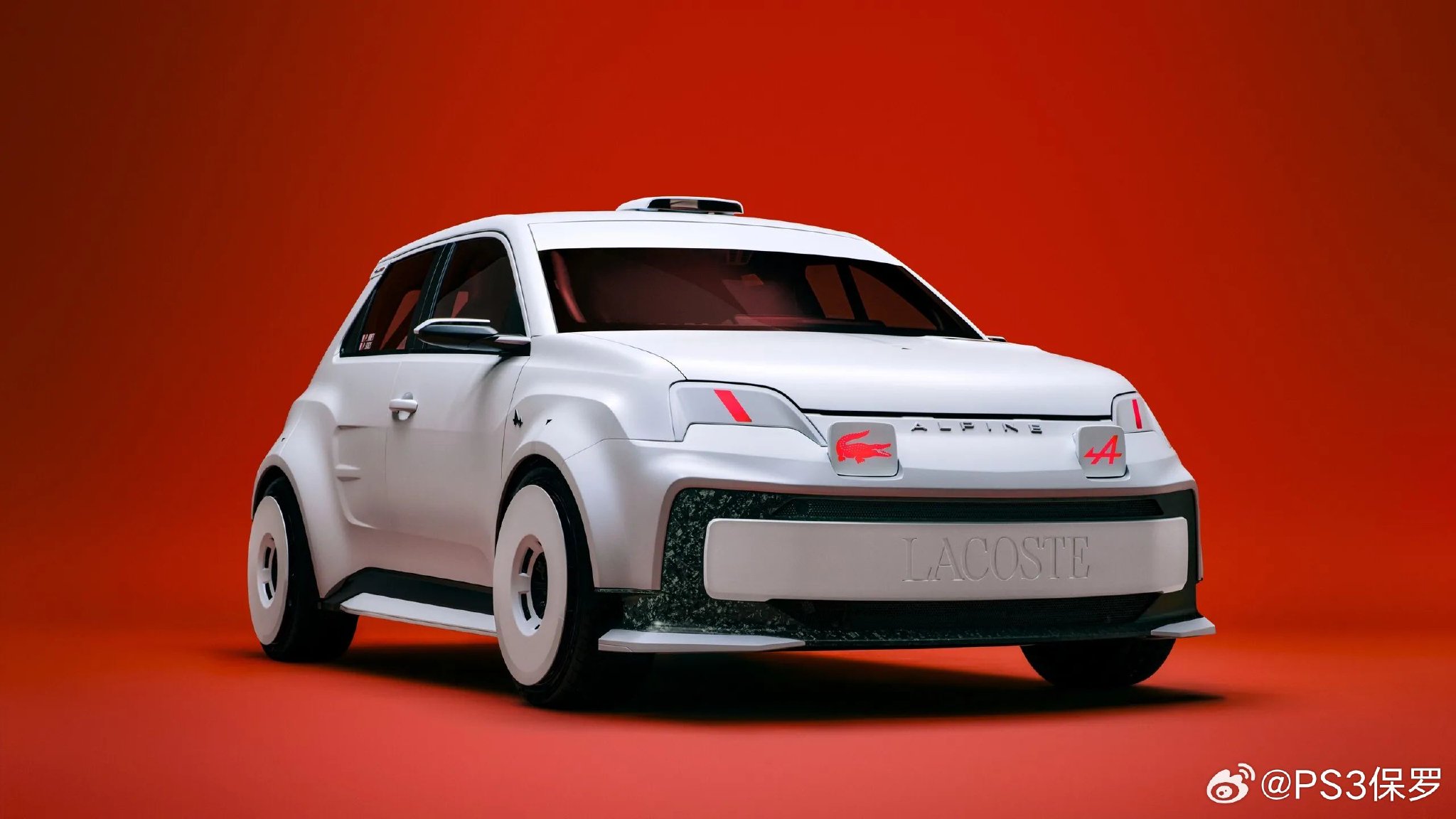 Alpine联名Lacoste发布A290 Rallye概念车，2026古德伍德首秀