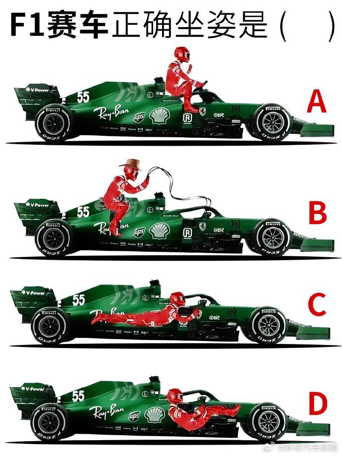 F1赛车设计揭秘，为何采用躺姿驾驶