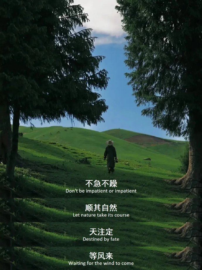 晚安湖北,顺其自然等风来