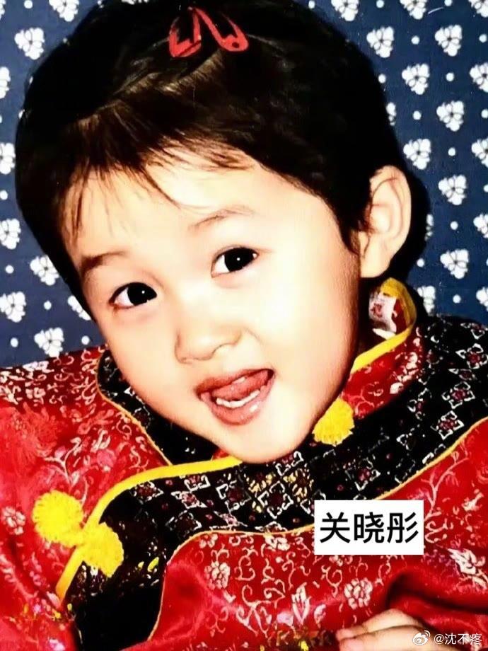 关晓彤杨紫等24位女星童年照曝光