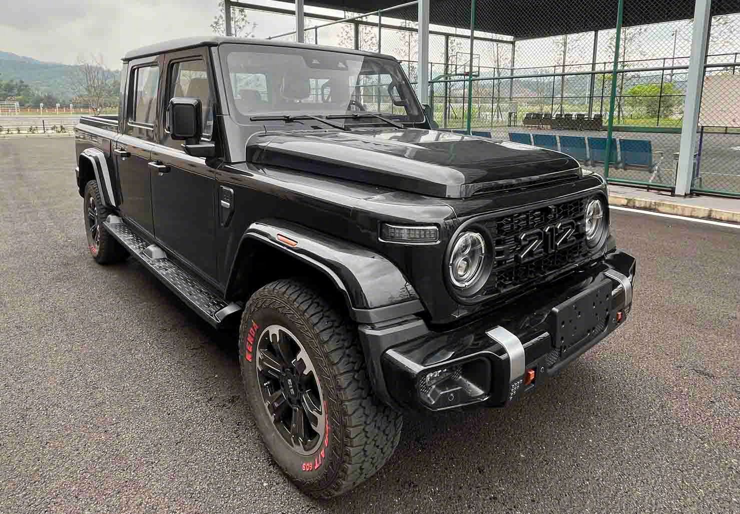 212柴油皮卡发布，2.3T动力配285轮胎、3吨拖挂